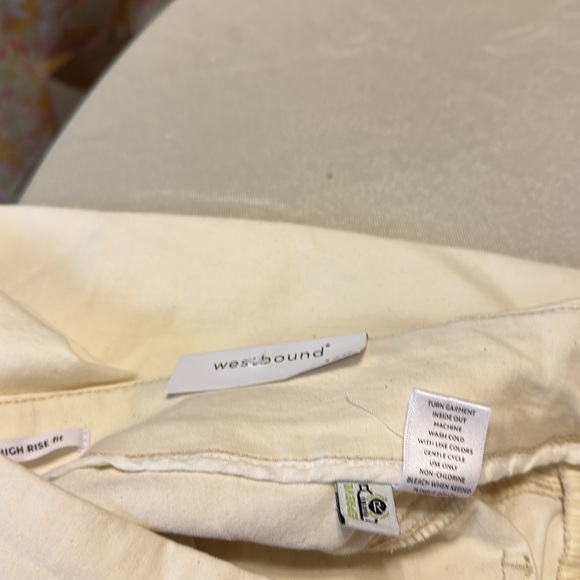 NWT- westbound Pull up Pants “the high rise fit”. Size 12 R - Picture 6 of 8